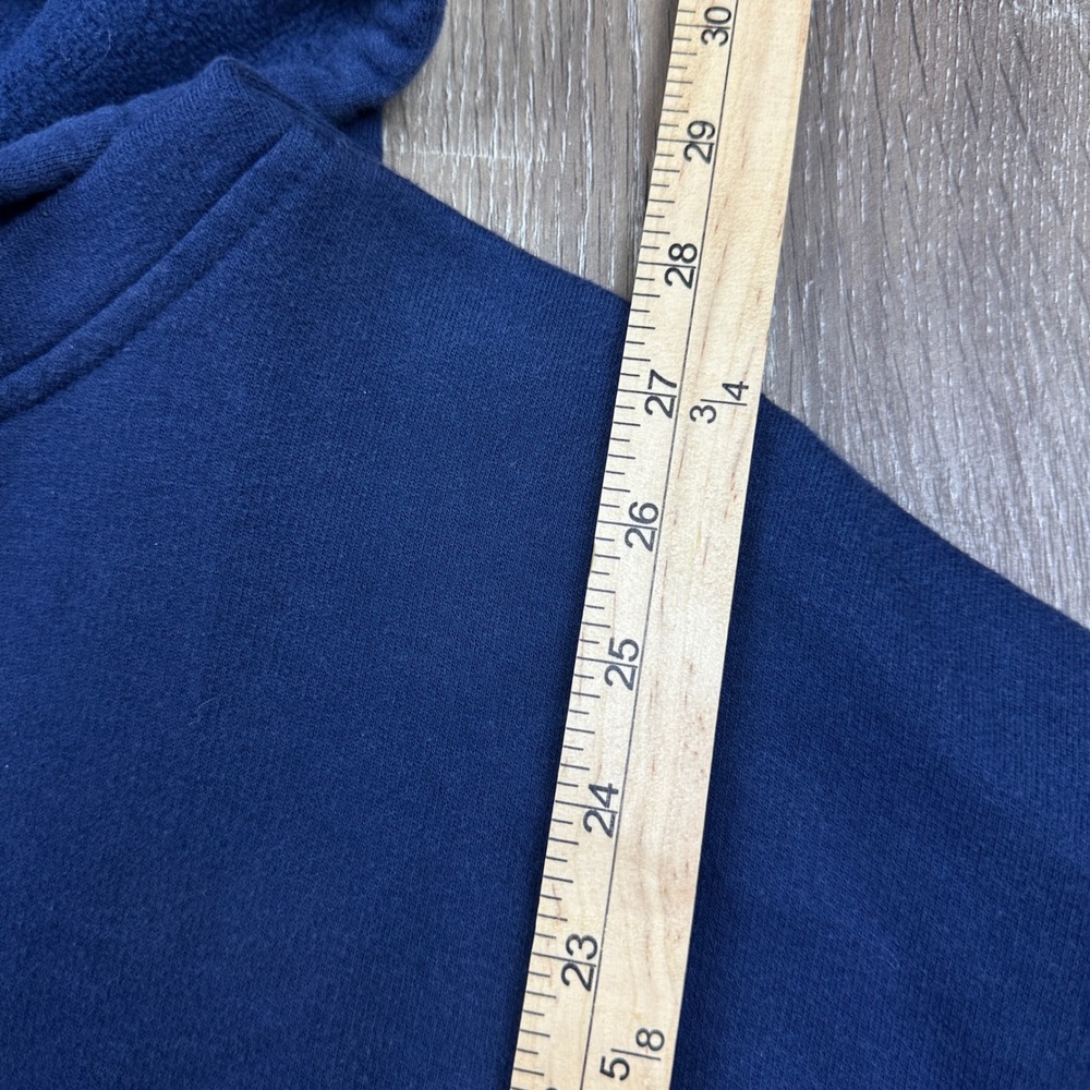 NFL Tennessee Titans Hoodie Navy Blue Embroidered Pullover Sweatshirt Mens XL - Picture 6 of 7